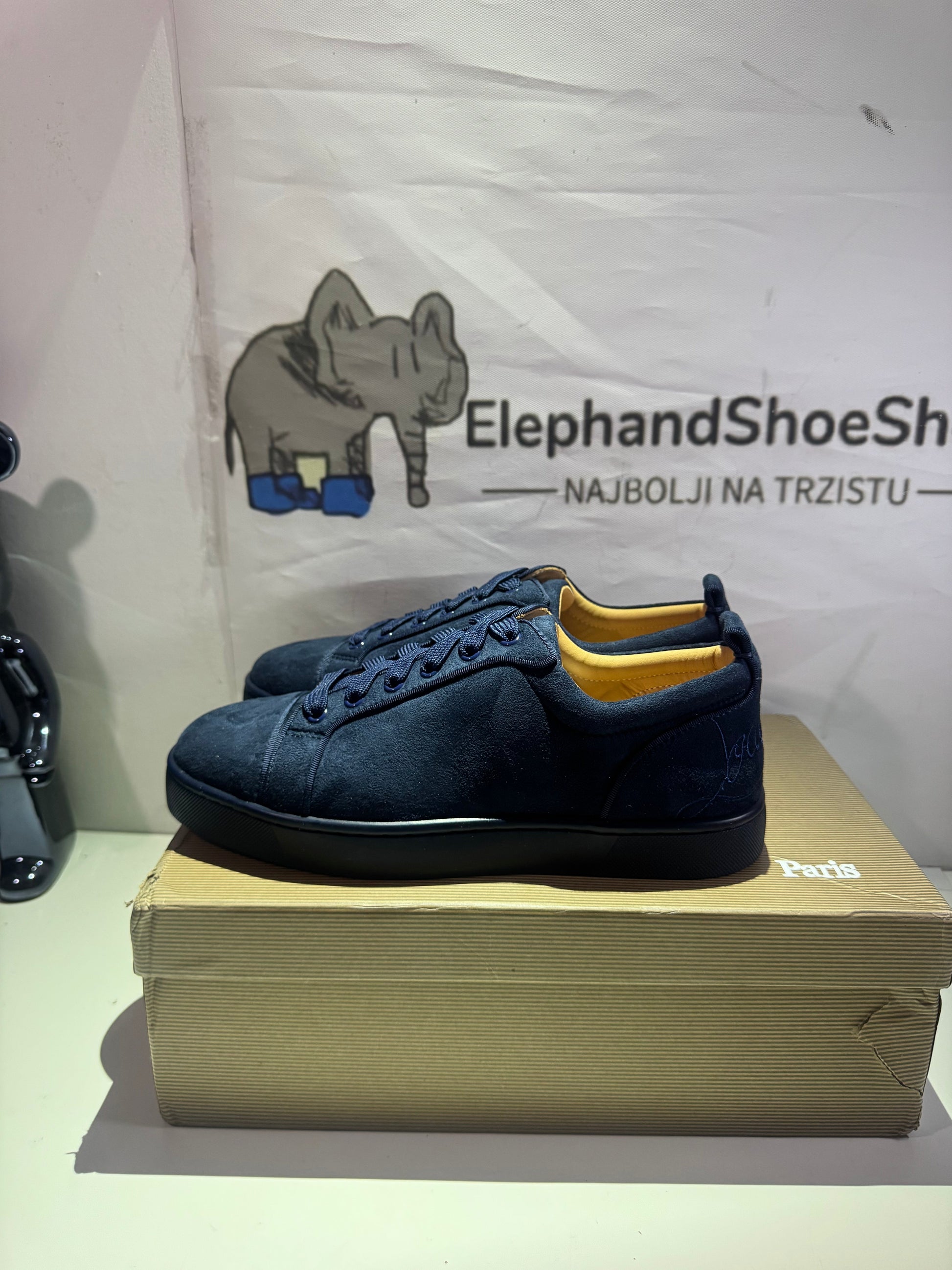 Louboutin Dark Blue (Odmah Dostupne) br 38 Elephand.shoes