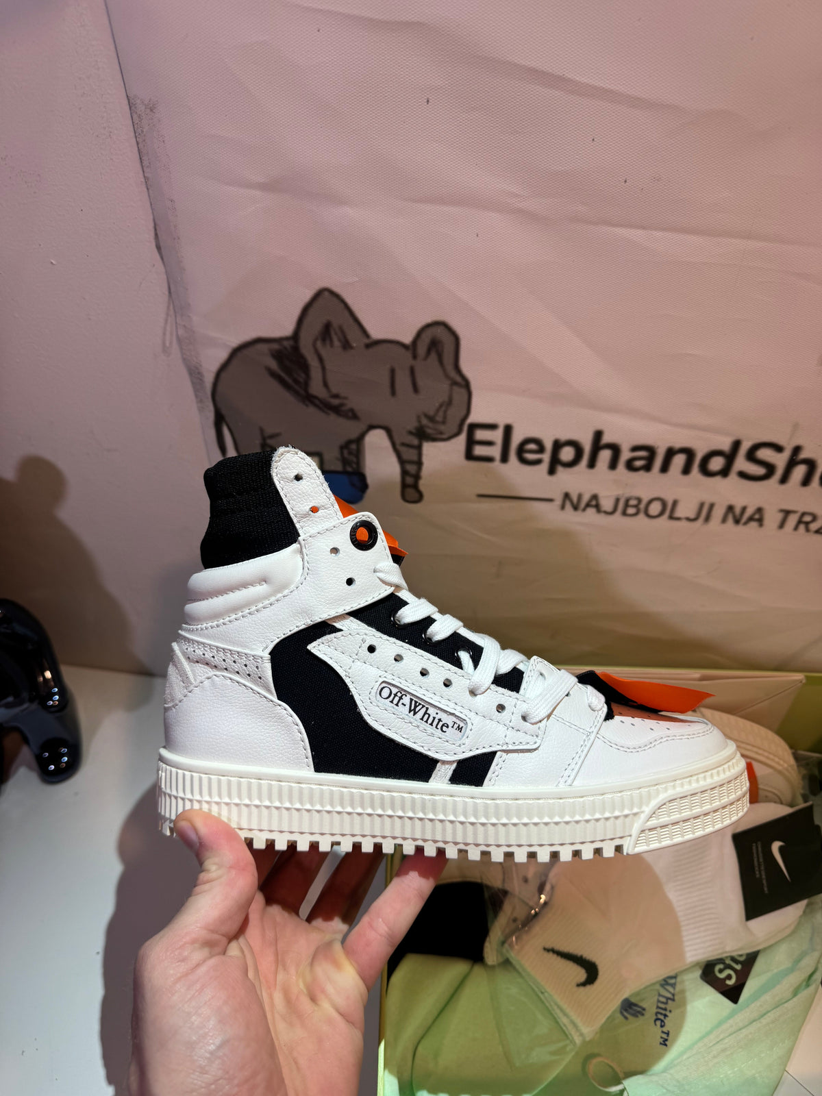 Off White Off Court Black 3.0 (Odmah Dostupne) br 37 Elephand.shoes