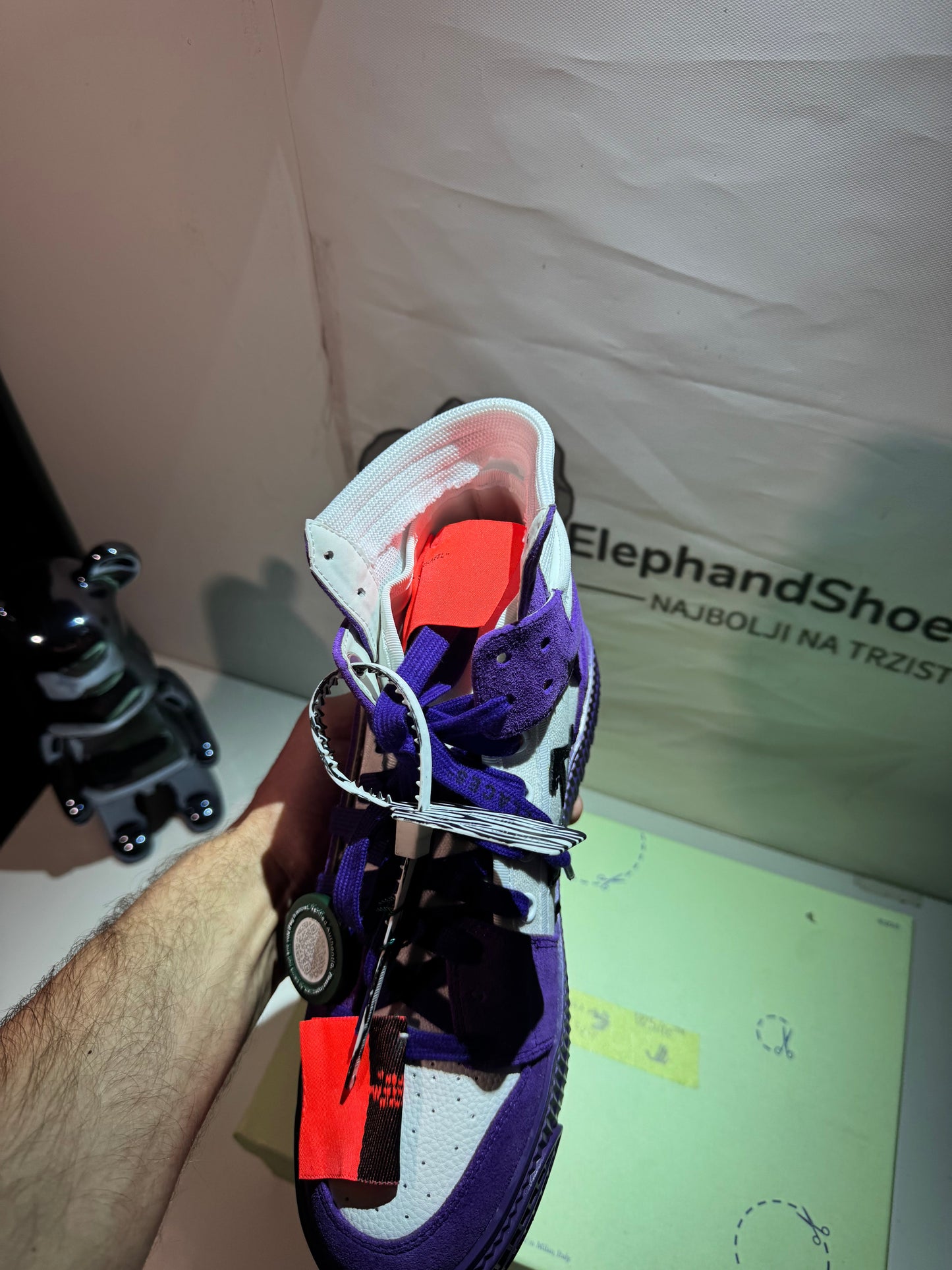 Off White Off Court 3.0 Purple  (Odmah Dostupne) br 40 Elephand.shoes