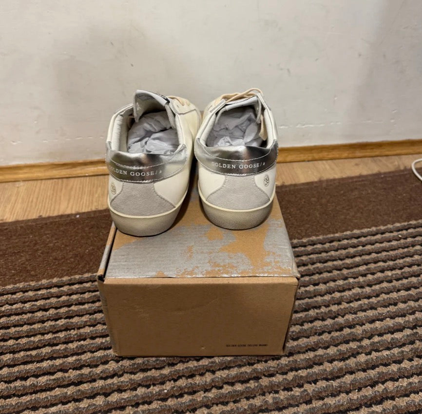 Golden Goose Gold / Silver Elephand.shoes