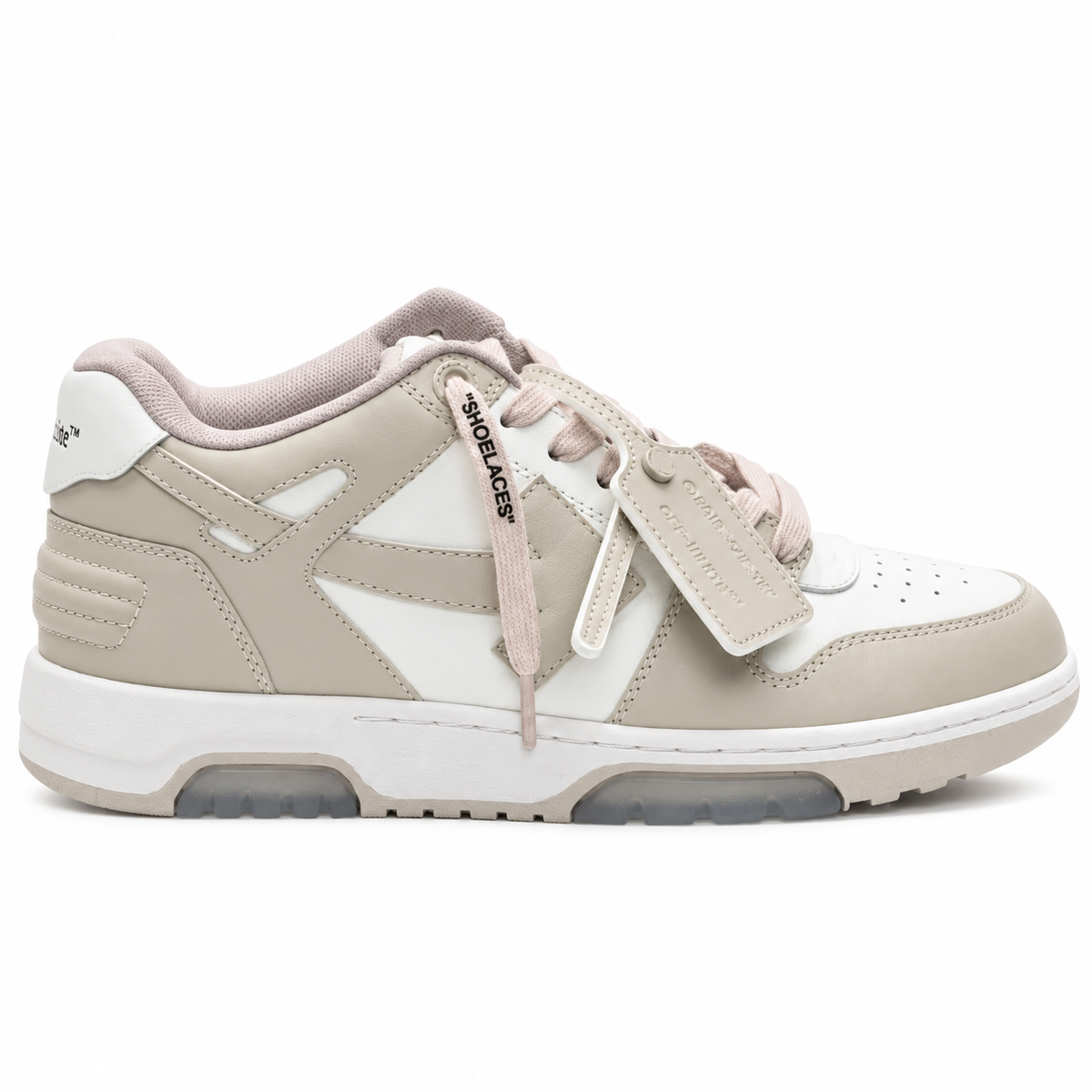 OFF-WHITE out the office Brown Elephand.shoes