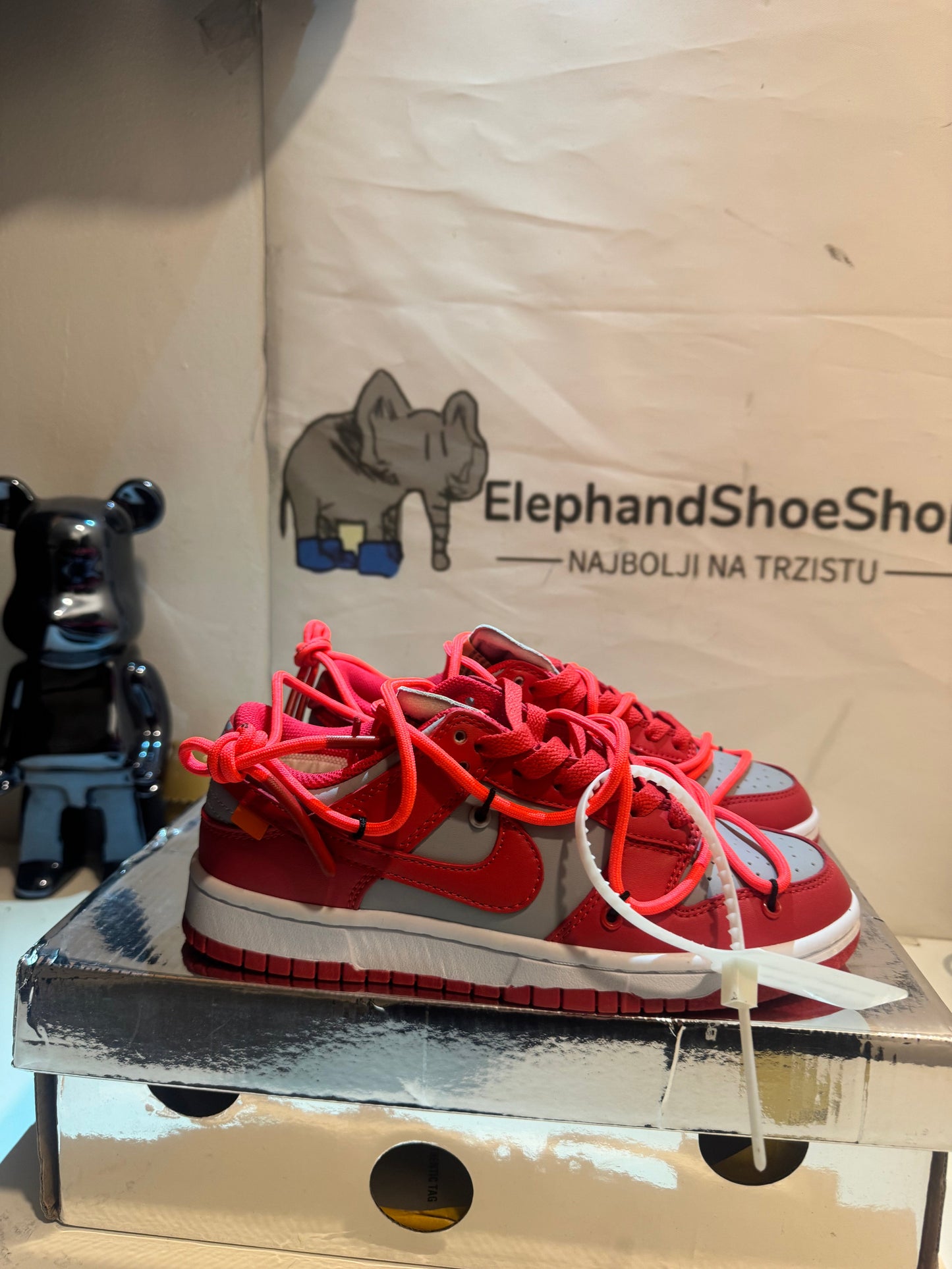 Off White Red (Odmah Dostupne) br 38 Elephand.shoes