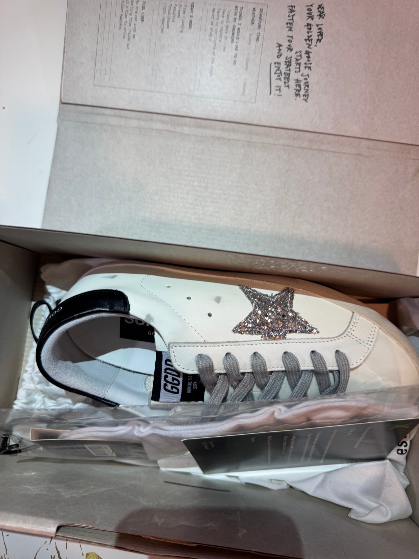 Golden Goose Silver/Black (Odmah dostupne) br 39