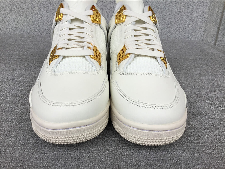 Air Jordan 4  Sail Elephand.shoes