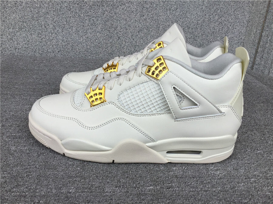 Air Jordan 4  Sail Elephand.shoes