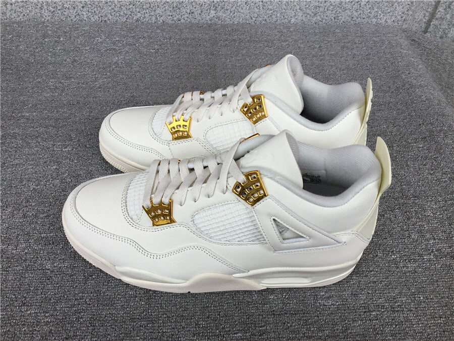 Air Jordan 4  Sail Elephand.shoes