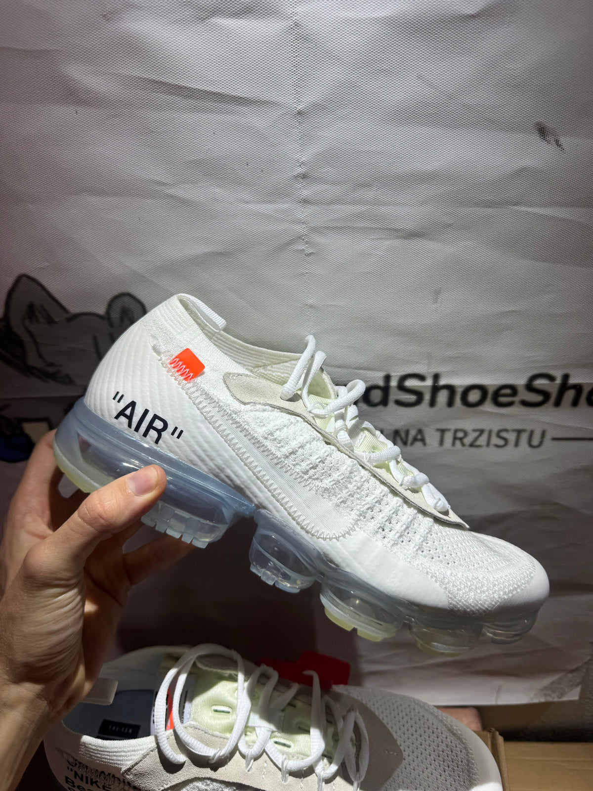 Vapormax White Off (Odmah dostupne) br 44 Elephand.shoes