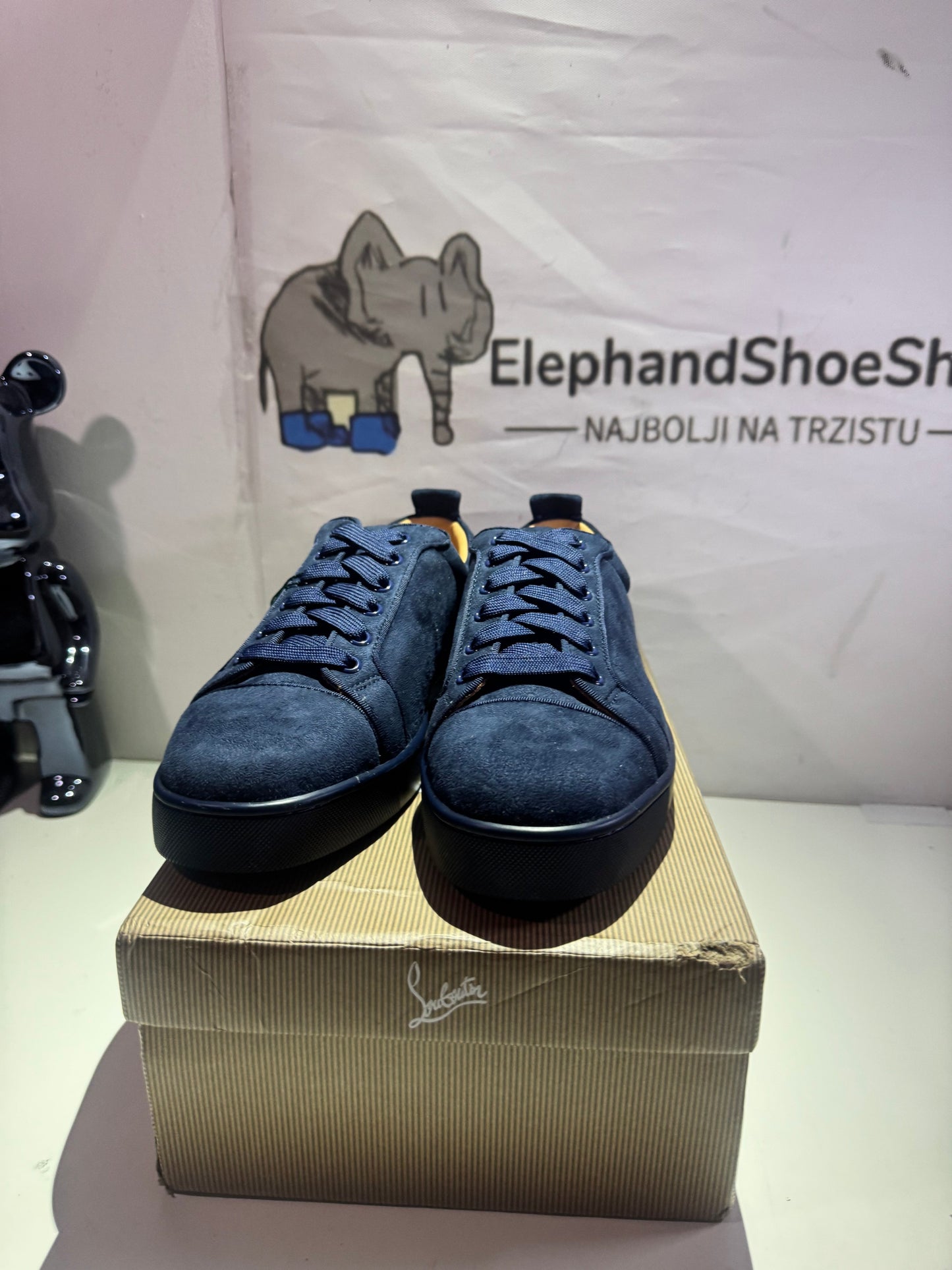 Louboutin Dark Blue (Odmah Dostupne) br 38 Elephand.shoes