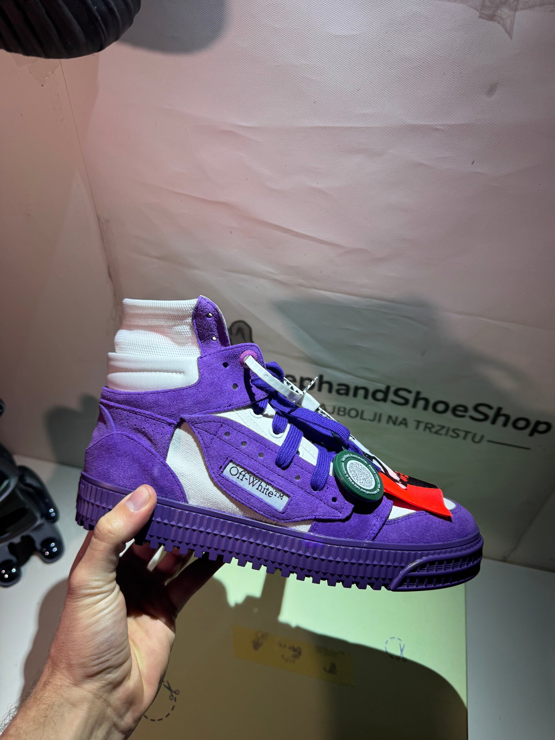 Off White Off Court 3.0 Purple  (Odmah Dostupne) br 40 Elephand.shoes