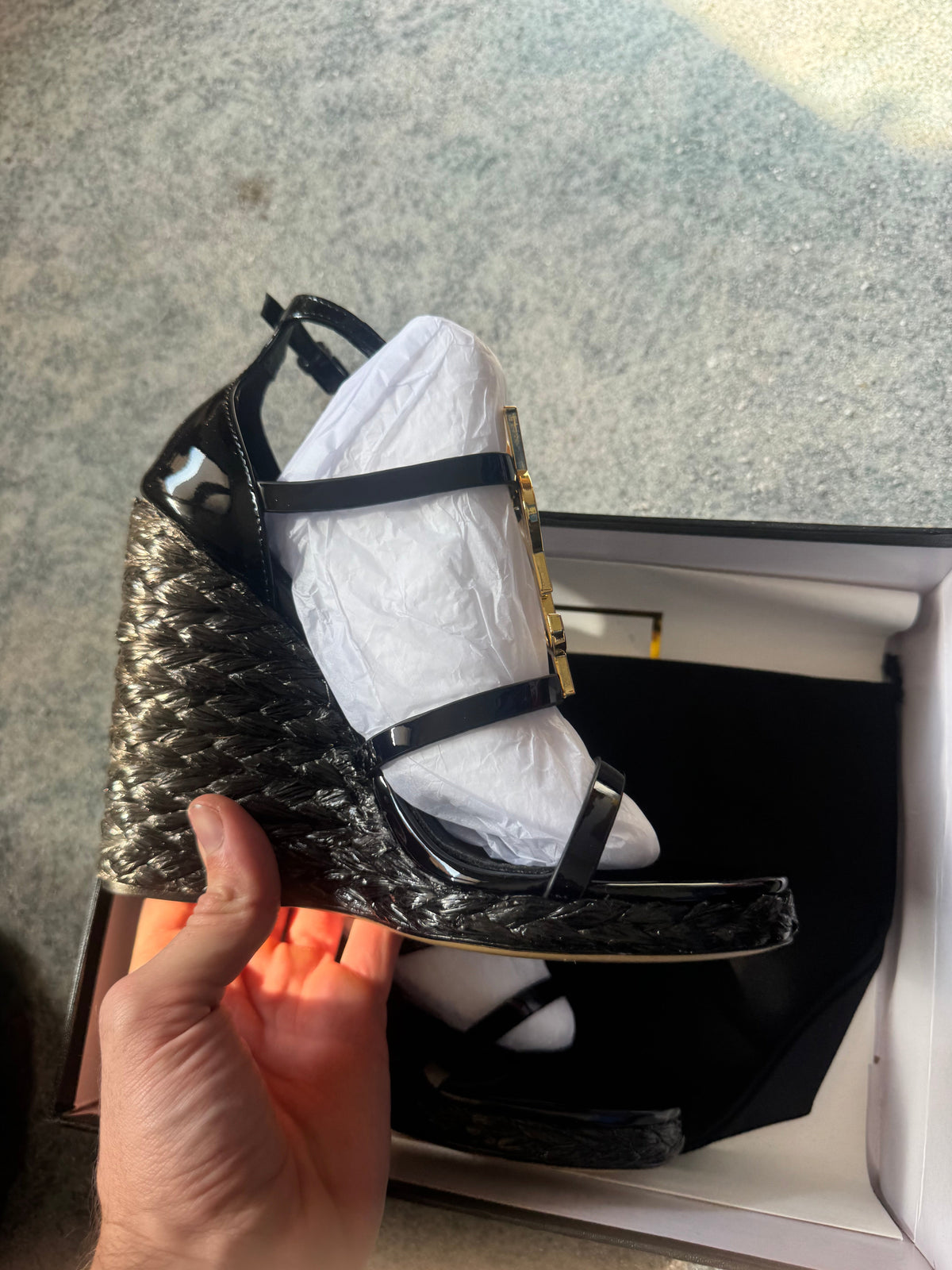 YSL High Black (Odmah Dostupne) br 38 Elephand.shoes