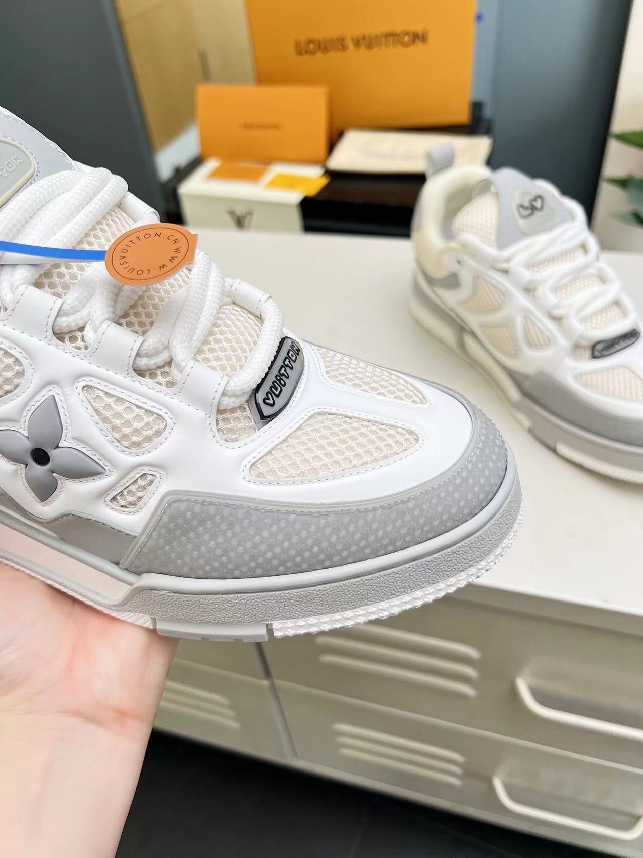 Louis Vuitton Grey Elephand.shoes