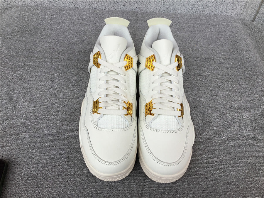 Air Jordan 4  Sail Elephand.shoes