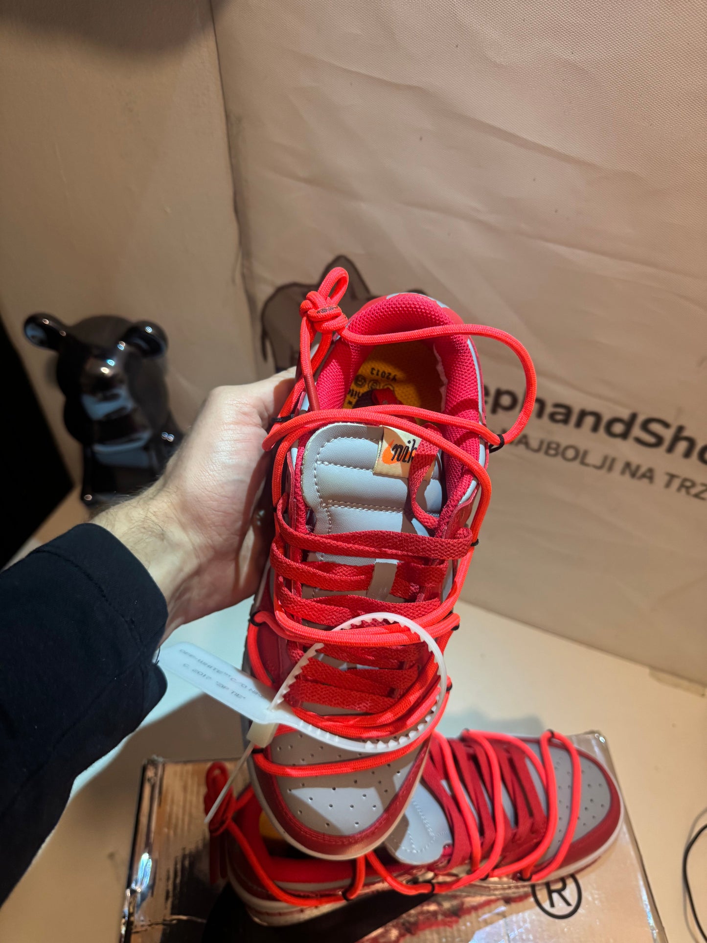 Off White Red (Odmah Dostupne) br 38 Elephand.shoes