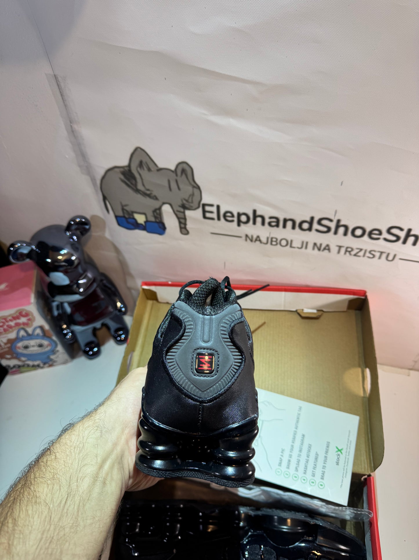 Nike Shox Black (Odmah dostupne) br 45