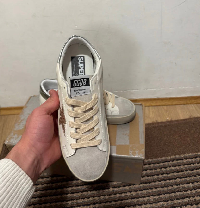 Golden Goose Gold / Silver Elephand.shoes