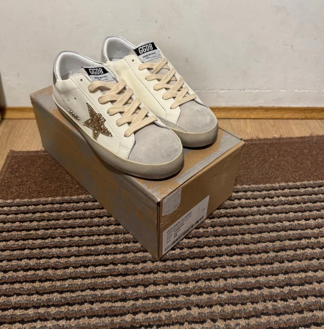 Golden Goose Gold / Silver Elephand.shoes