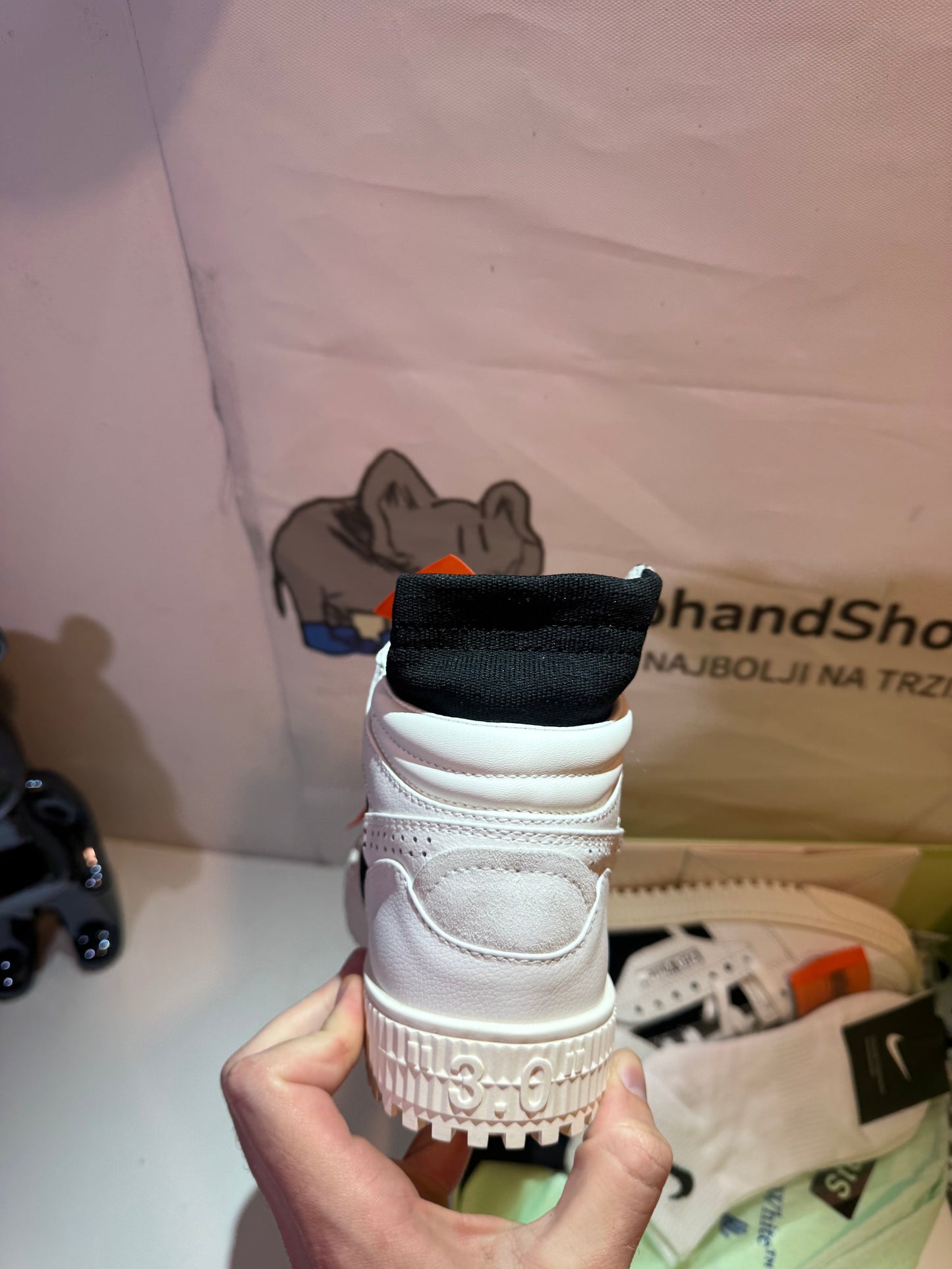 Off White Off Court Black 3.0 (Odmah Dostupne) br 37 Elephand.shoes
