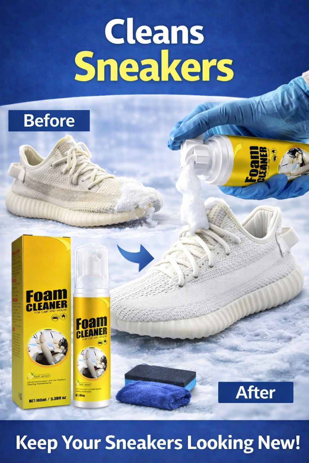 Pjena za čisćenje tenisica Elephand.shoes