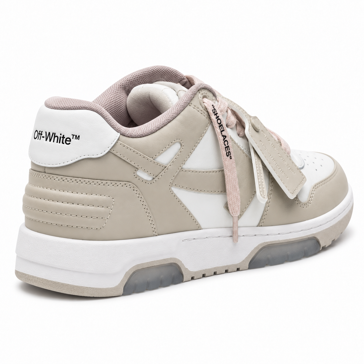 OFF-WHITE out the office Brown Elephand.shoes