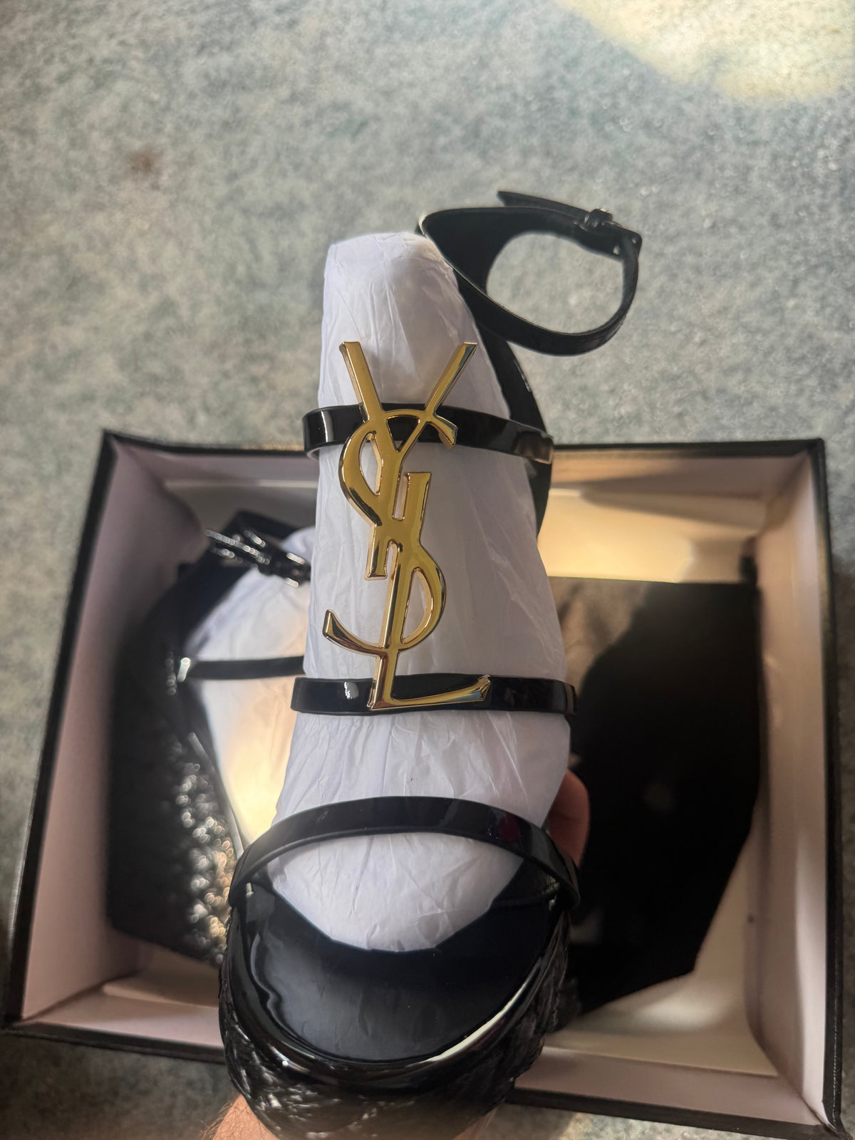 YSL High Black (Odmah Dostupne) br 38 Elephand.shoes