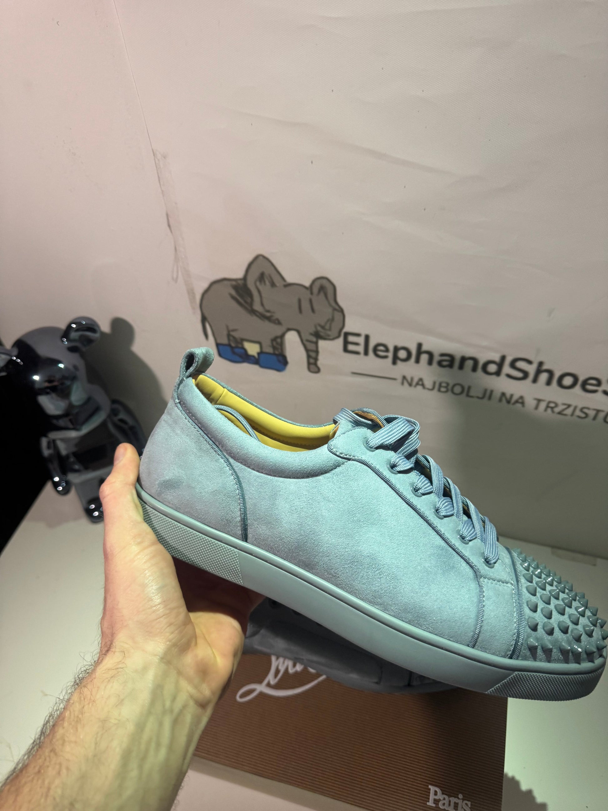 Louboutin Grey (Odmah Dostupne) br 45 Elephand.shoes