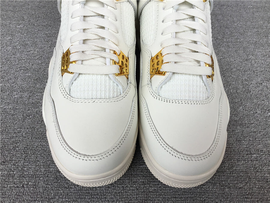 Air Jordan 4  Sail Elephand.shoes