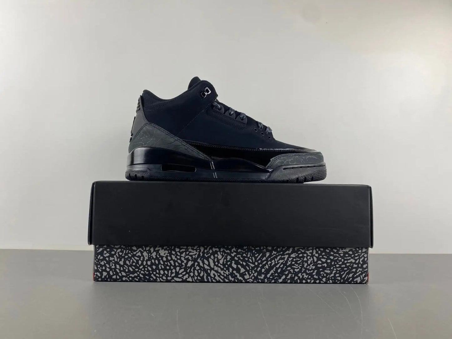 Air Jordan 3 Black Cat Elephand.shoes