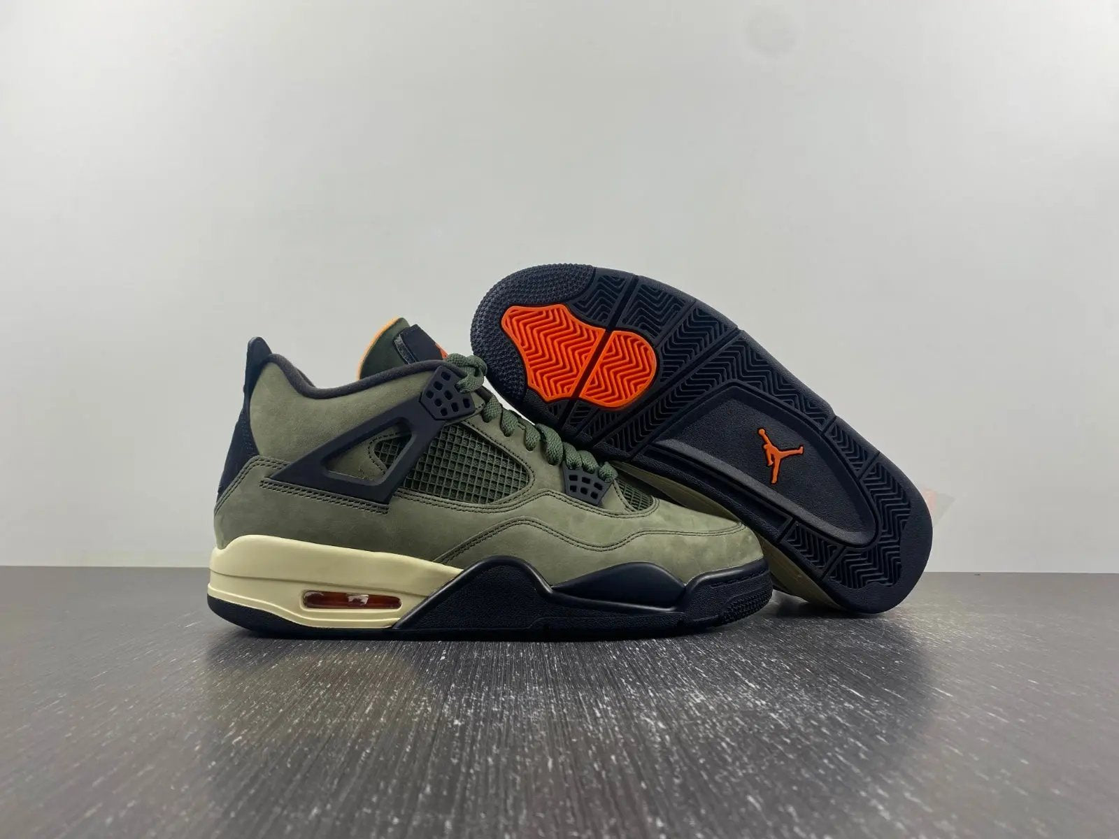 Air Jordan 4  Craft Medium Olive Elephand.shoes