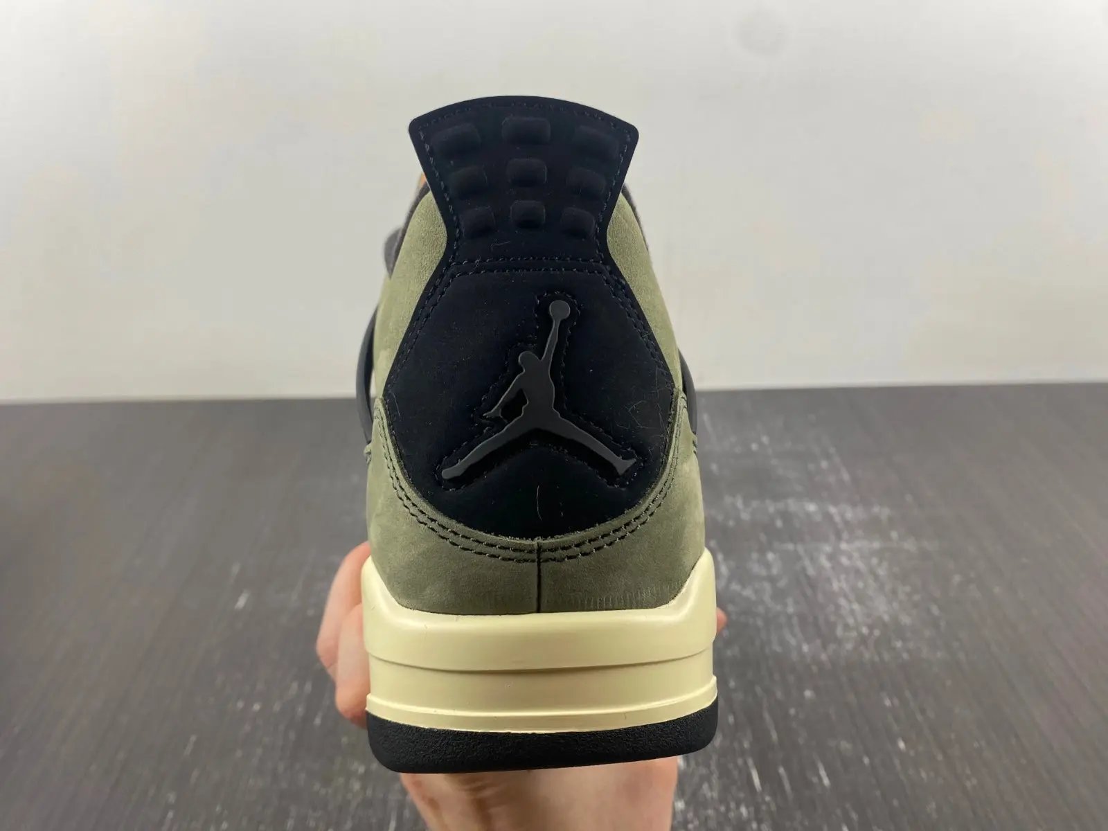 Air Jordan 4  Craft Medium Olive Elephand.shoes