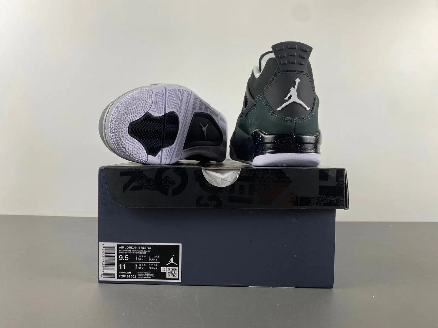 Air Jordan 4 Retro Fear Elephand.shoes