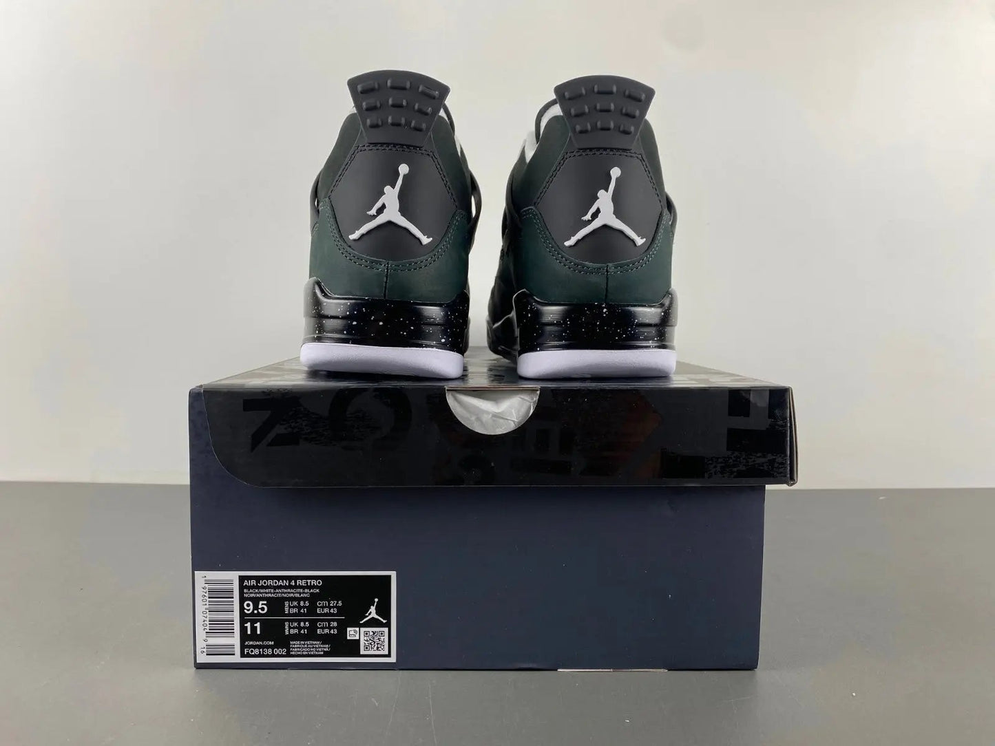 Air Jordan 4 Retro Fear Elephand.shoes