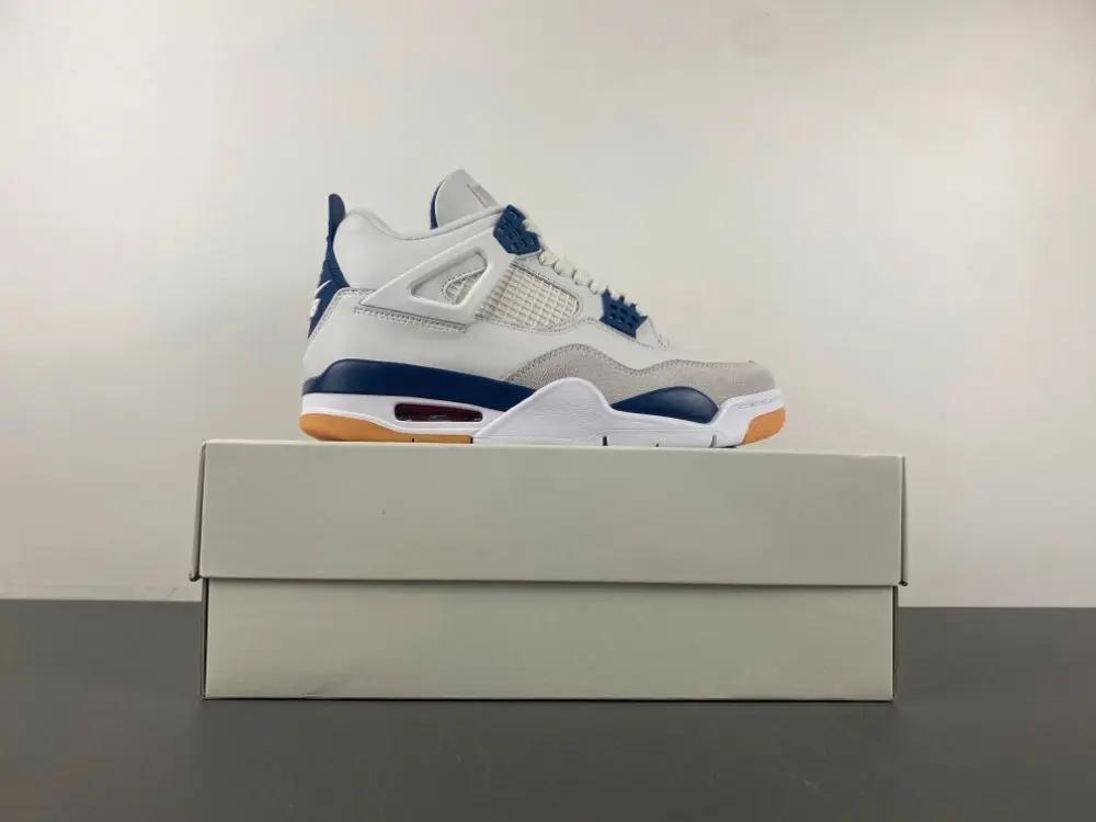 Air Jordan 4 SB Navy Elephand.shoes