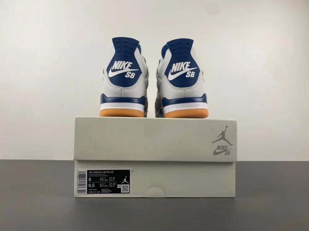 Air Jordan 4 SB Navy Elephand.shoes