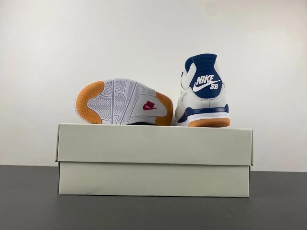 Air Jordan 4 SB Navy Elephand.shoes