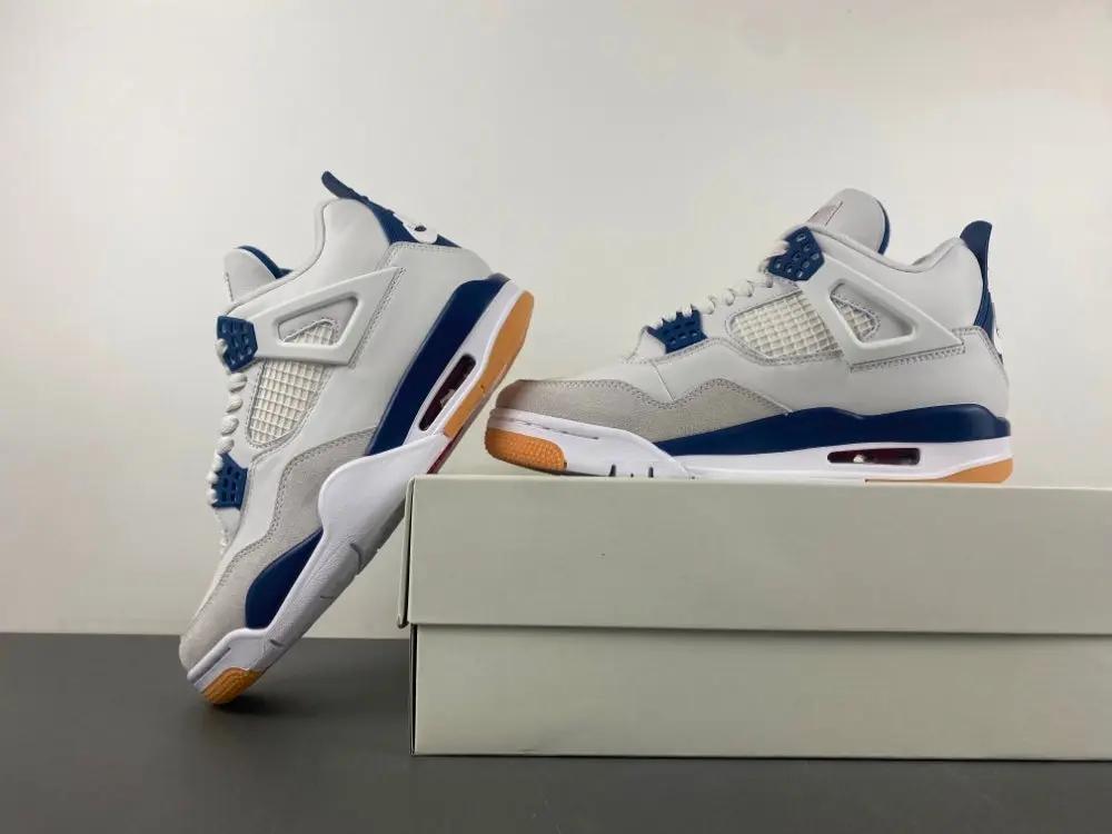 Air Jordan 4 SB Navy Elephand.shoes