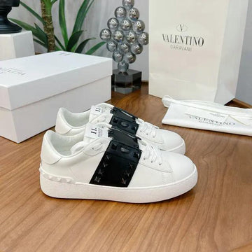 Valentino Low White/Black