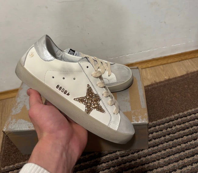 Golden Goose Gold / Silver Elephand.shoes
