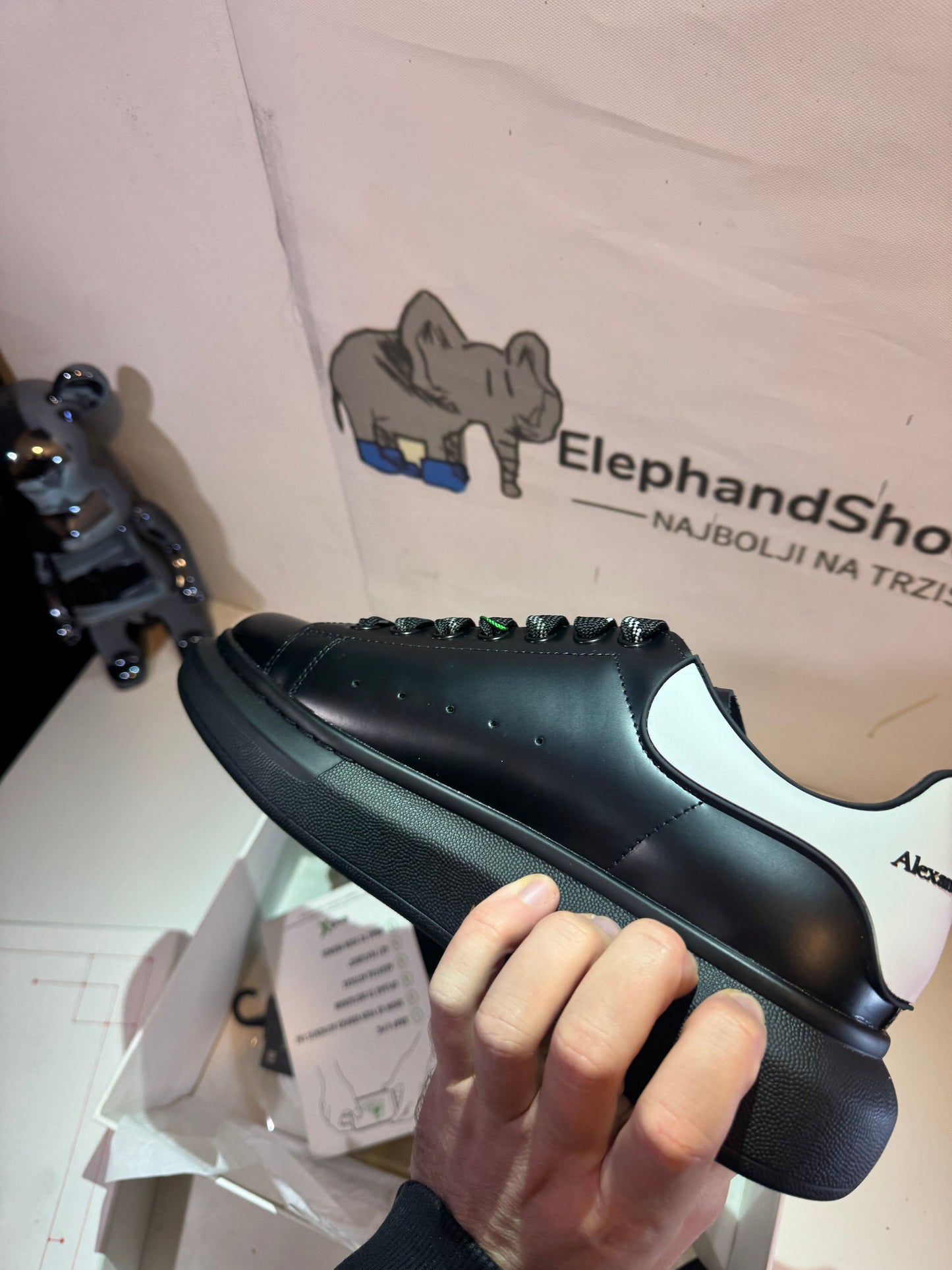 Mc Queen Black (Odmah Dostupne) br 45 Elephand.shoes