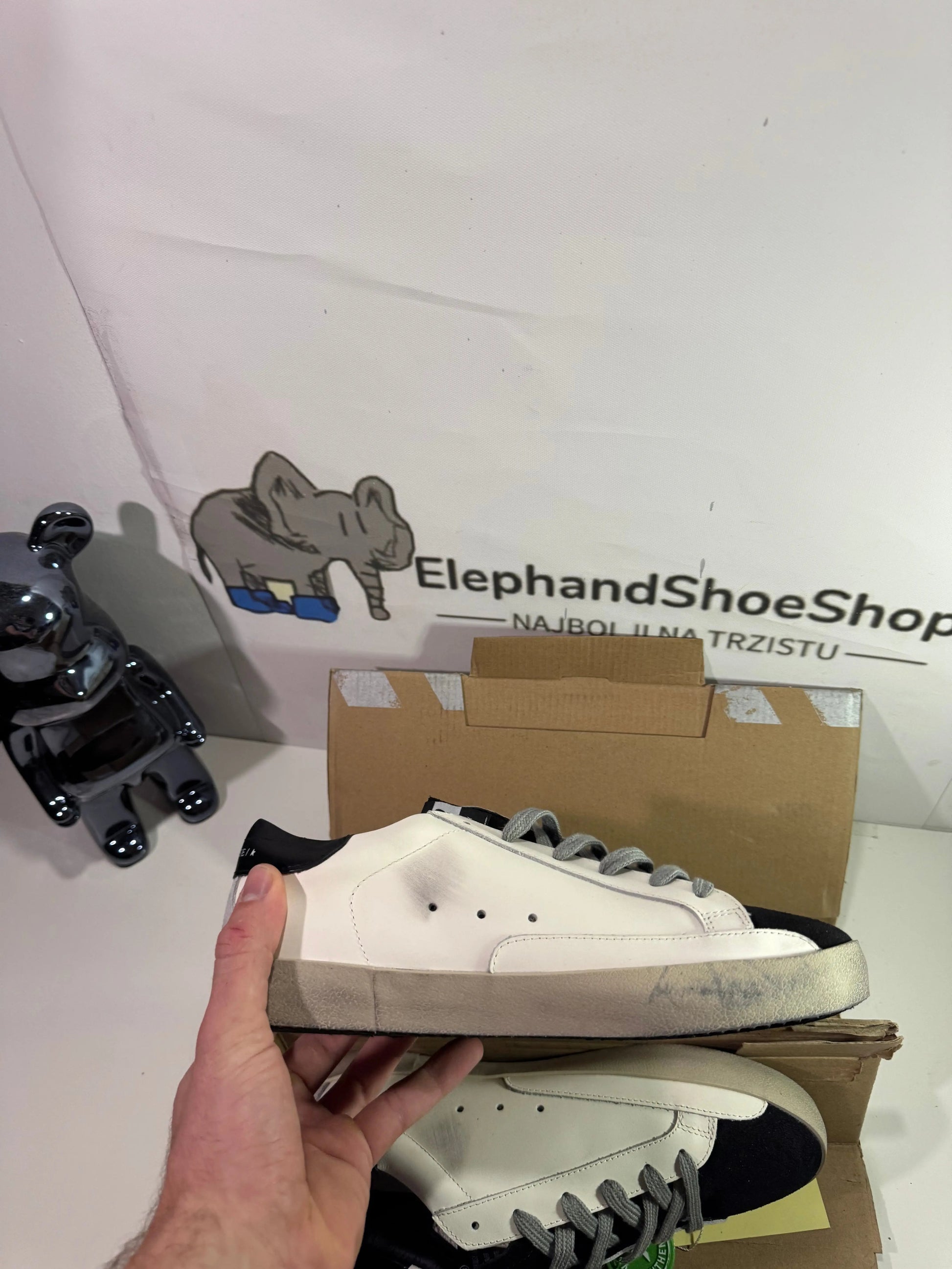 (Copy) Golden Goose Black/White 2 (Odmah dostupne) br 41 Elephand.shoes