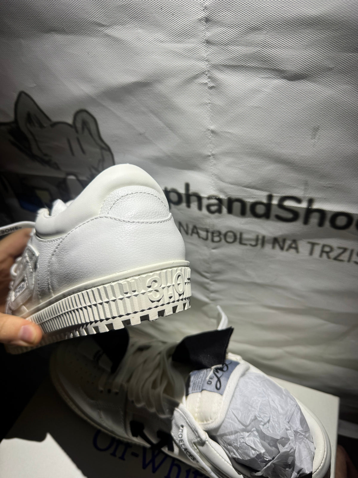 Off White Off Court Low Black (Odmah Dostupne) br 46 Elephand.shoes