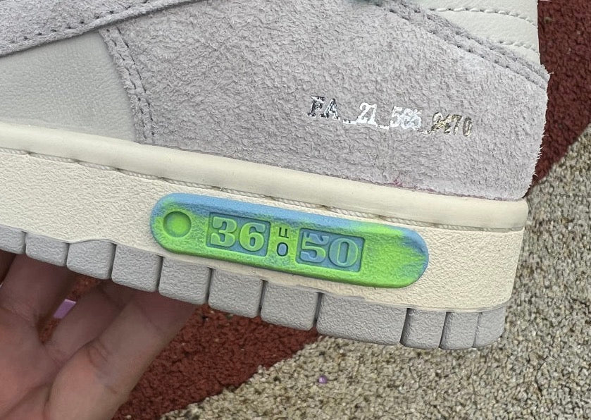 Off White Dunk "lot 37" Elephand.shoes