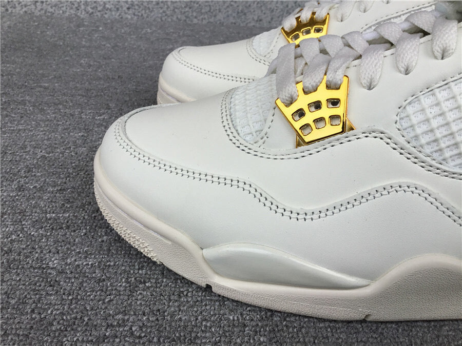 Air Jordan 4  Sail Elephand.shoes