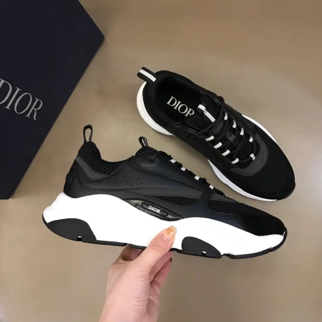 Dior B22 Black/White Elephand.shoes