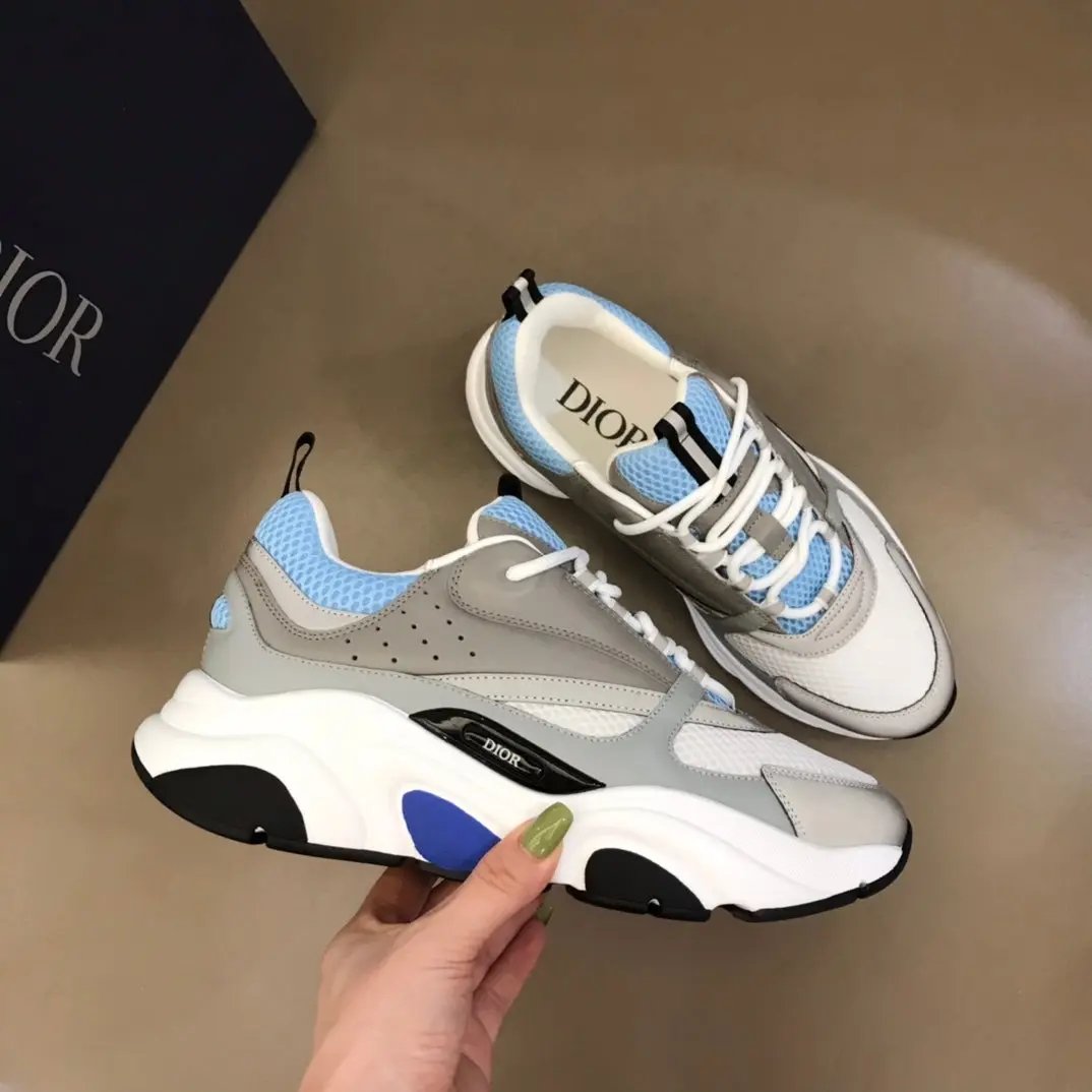 Dior B22 Blue Grey Elephand.shoes