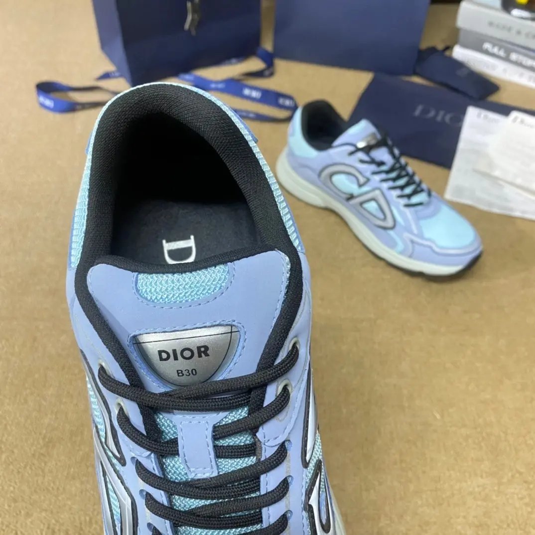 Dior Trainers Baby Blue Elephand.shoes