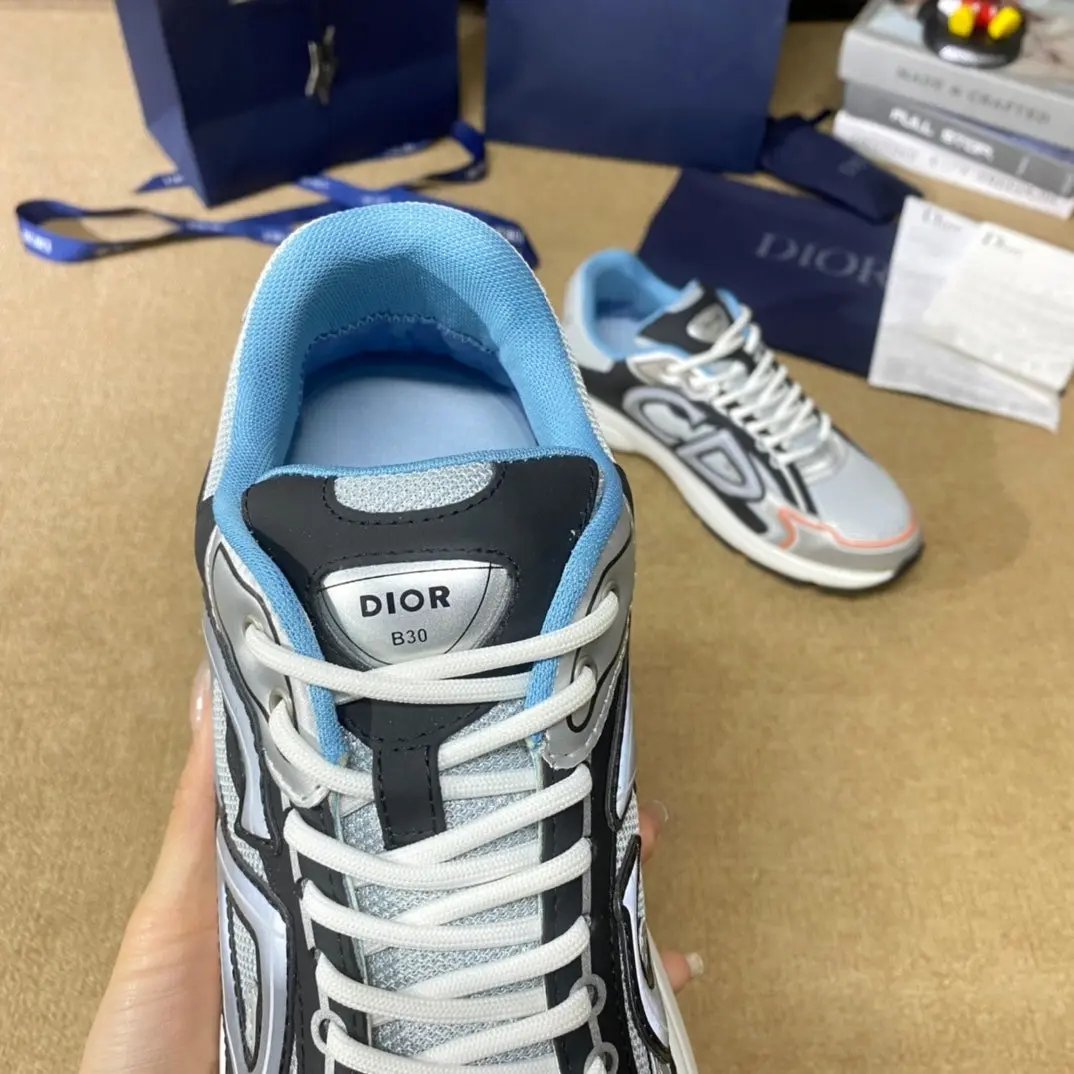 Dior Trainers Gray Elephand.shoes