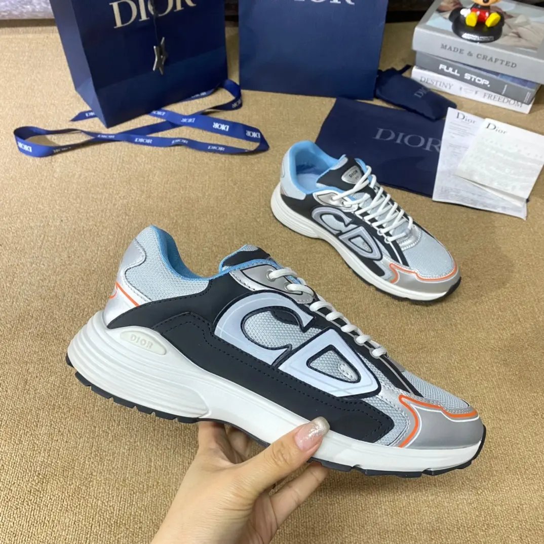 Dior Trainers Gray Elephand.shoes