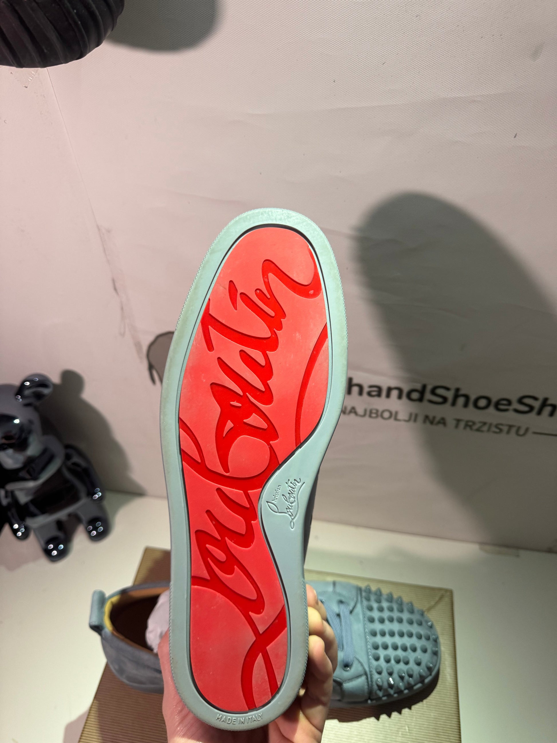 Louboutin Grey (Odmah Dostupne) br 45 Elephand.shoes