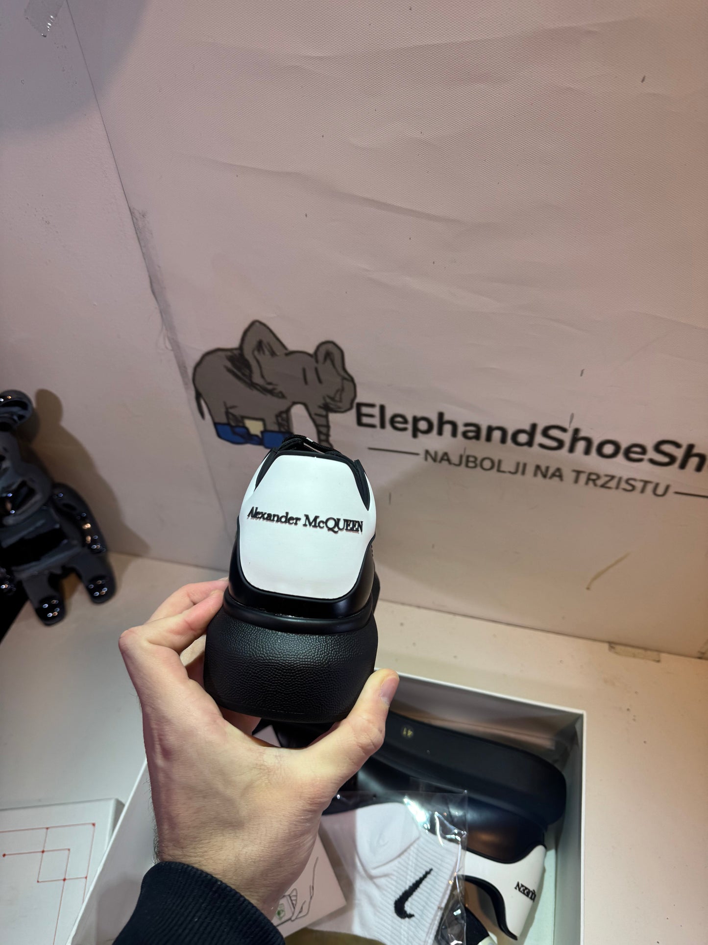 Mc Queen Black (Odmah Dostupne) br 45 Elephand.shoes