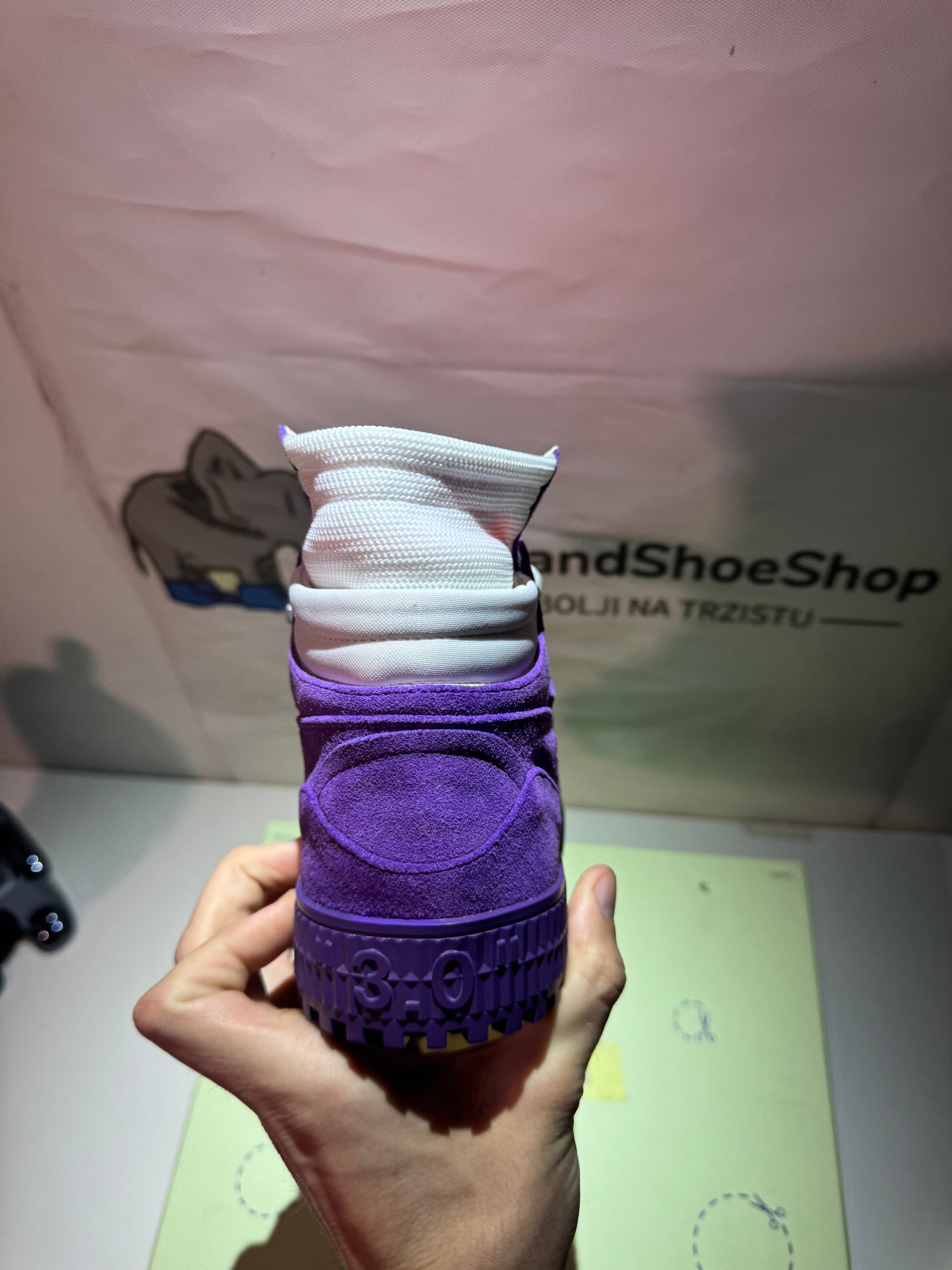 Off White Off Court 3.0 Purple  (Odmah Dostupne) br 40 Elephand.shoes